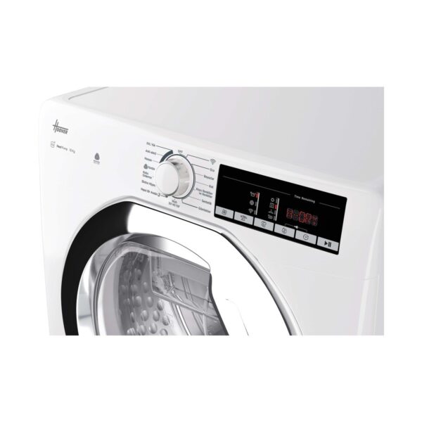 Hoover HLEH10A2TCEX-17 10 kg Wi-Fi Bağlantılı Isı Pompalı Kurutma Makinesi