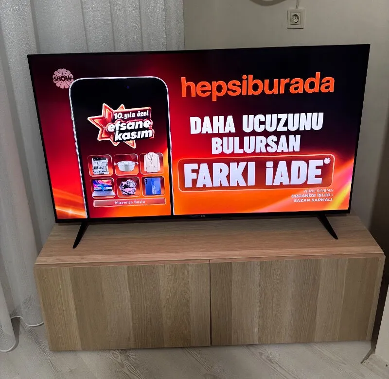 TCL 50T6C 50″ 127 Ekran Uydu Alıcılı 4K Ultra HD Google QLED TV