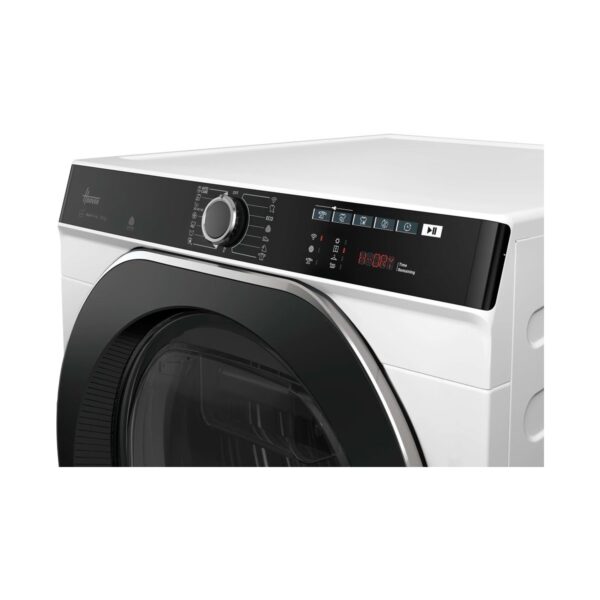 Hoover NDPEH10A2TCBEXSS 10 kg Wi-Fi Bağlantılı Isı Pompalı Kurutma Makinesi