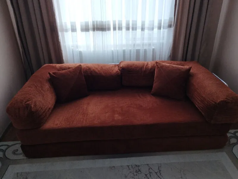 Tulip L Köşe Koltuğu 160X260 cm | Modüler L Köşe Koltuk Takımı | Fitilli Kadife Kumaş | Köşe Koltuk