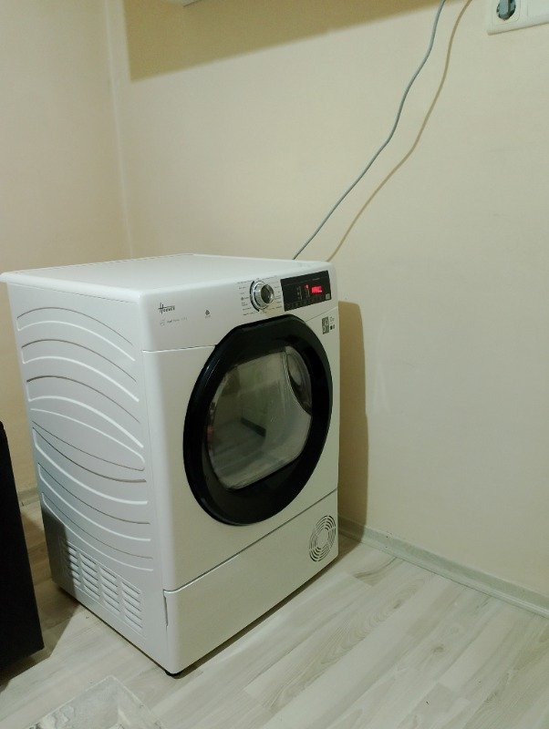 Hoover HREH 10A2TBE-17 10 kg Wi-Fi Bağlantılı Isı Pompalı Kurutma Makinesi E Enerji Sınıfı ile Yüksek Kapasite