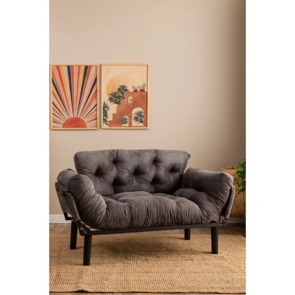 Pafu Nitta İkili Yataklı Koltuk – Gri