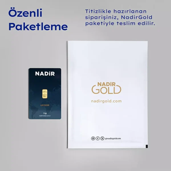 1 Gram Külçe Altın (24 Ayar 999,9)