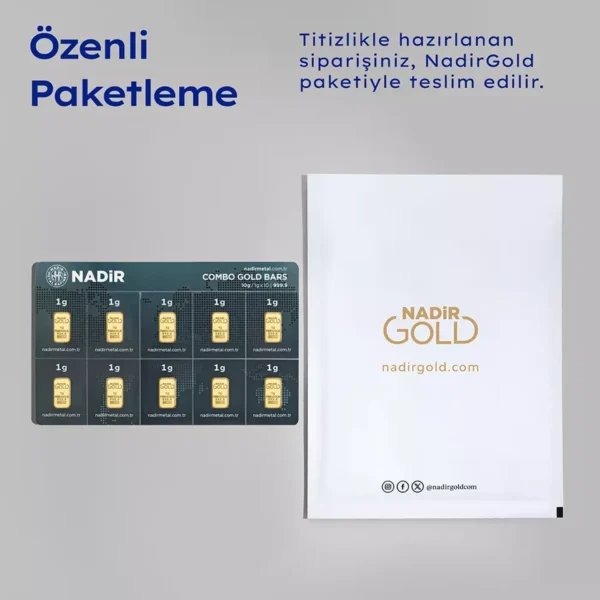 10 Gram Külçe Altın Kumbara (999,9)
