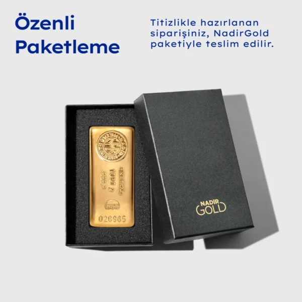 1 Kg Külçe Altın (24 Ayar 999,9)