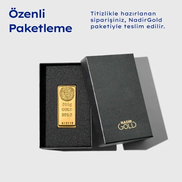 500 Gram Külçe Altın (24 Ayar 995,0)